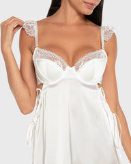 Isla & Evie Wired Slip Ivory / S