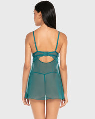 Isla & Evie Cupped Babydoll Shaded Spruce / S