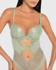 Isla & Evie Lace Knitted Bodysuit