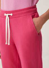 Ovs Plush Joggers With Drawstring