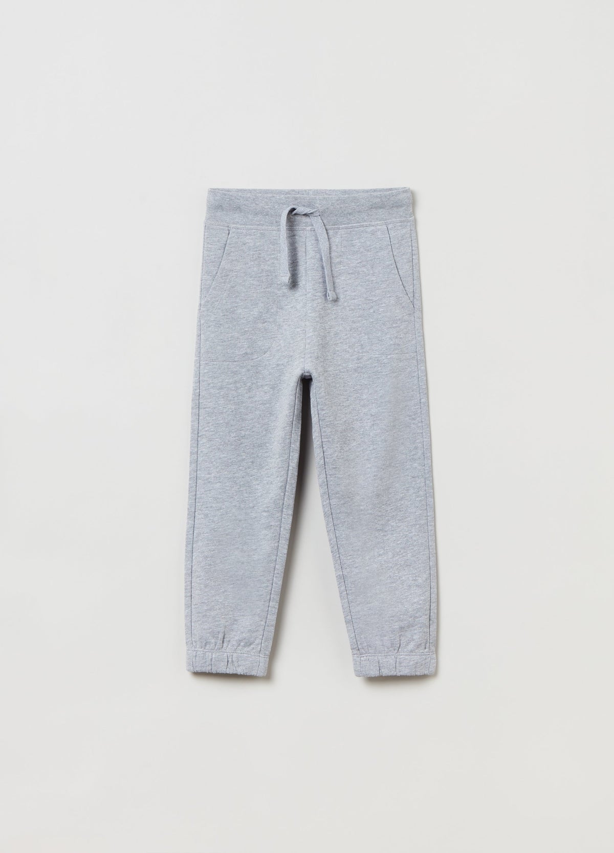 Ovs Kids Boy Cotton Joggers With Drawstring