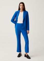Ovs Flare-Fit Cropped Trousers