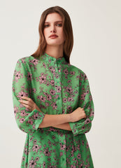 Ovs Shirt Dress With All-Over Print.