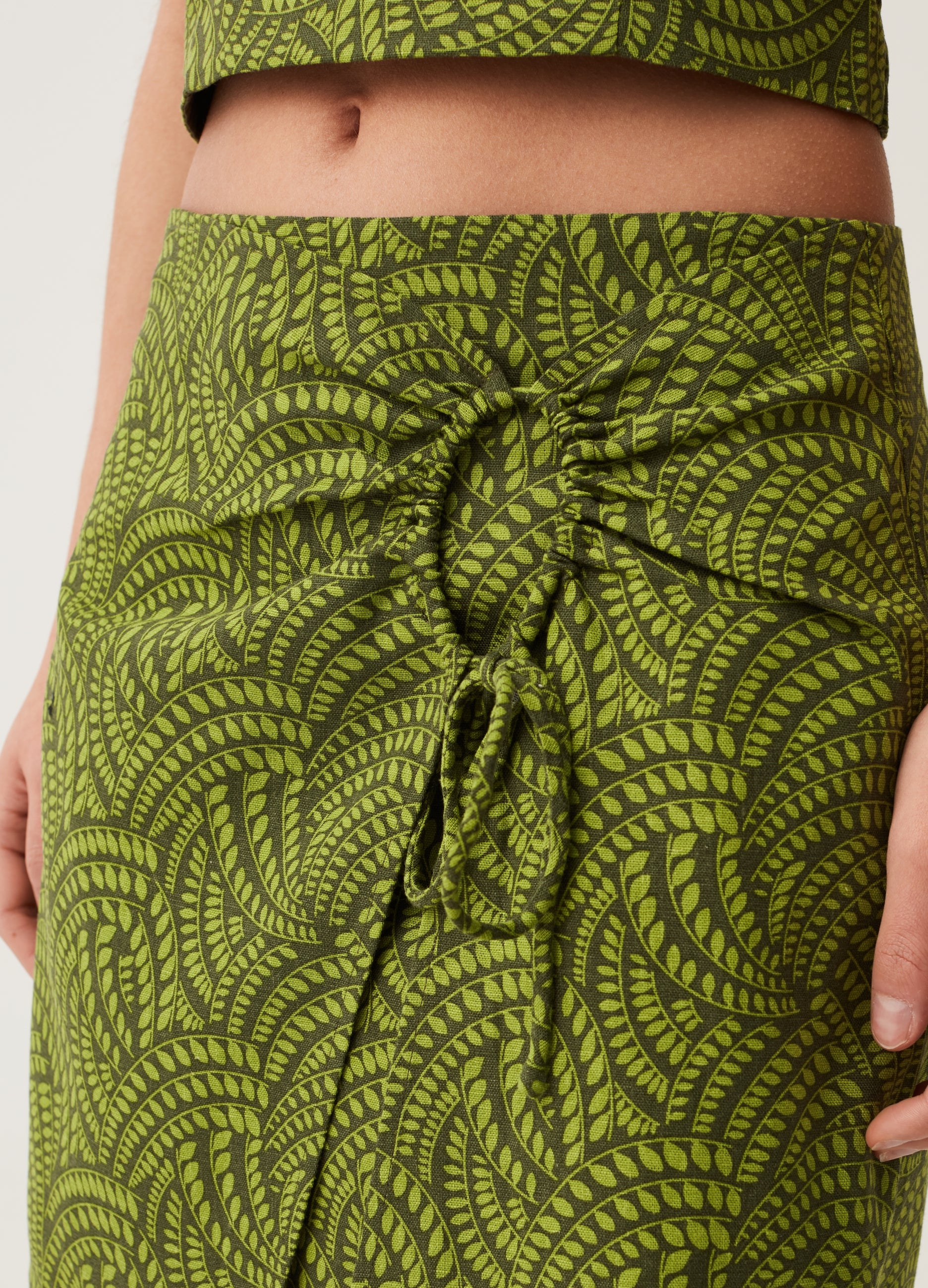 Ovs Sarong Skirt With All-Over Print Ovs Sarong Skirt With All-Over Print