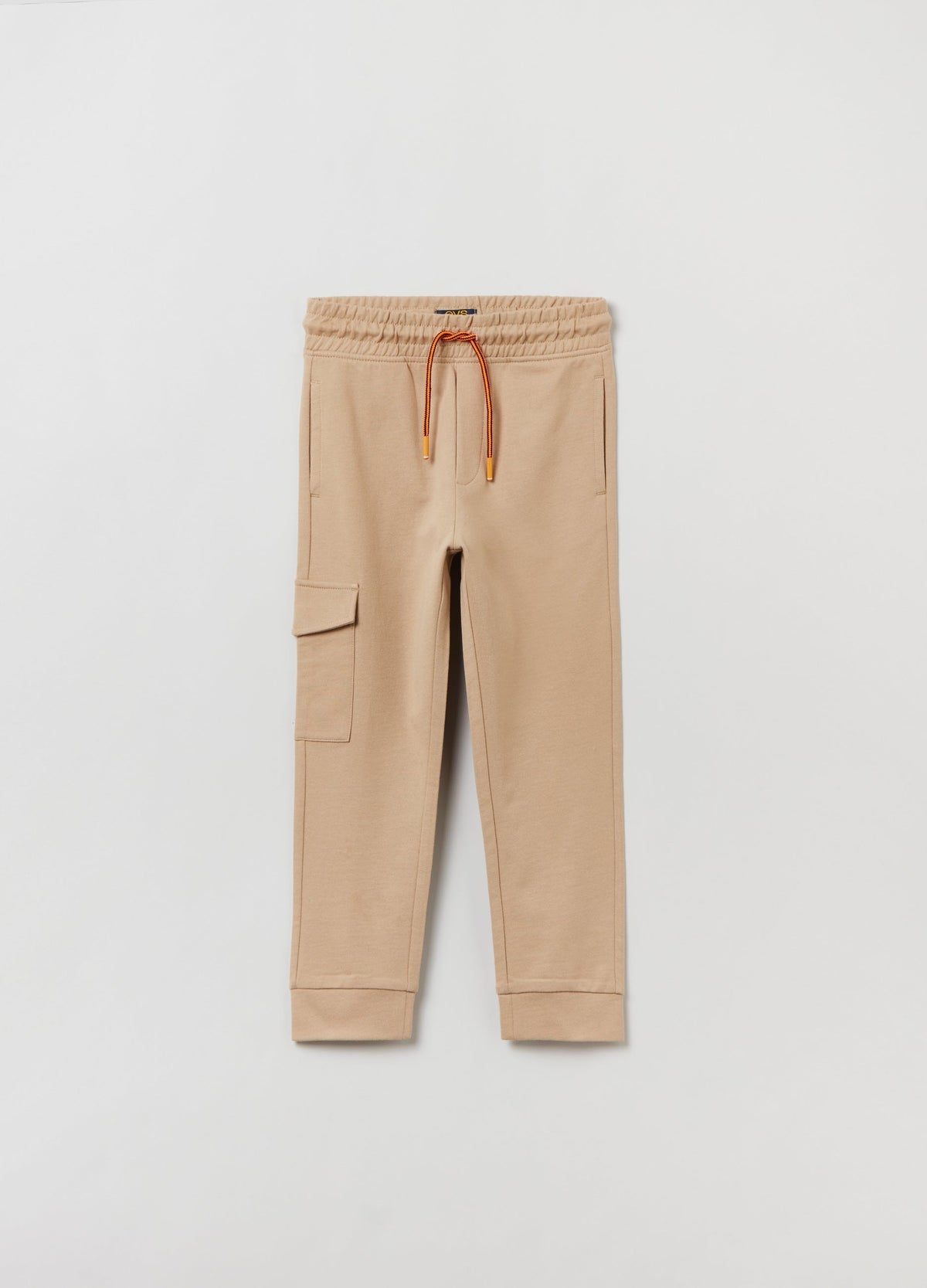Ovs Plush Joggers With Drawstring