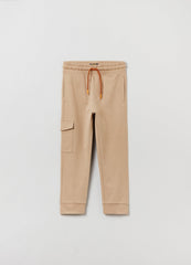 Ovs Plush Joggers With Drawstring