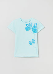 Ovs T-Shirt With Glitter Print