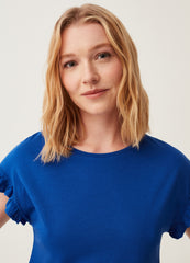 Ovs T-Shirt With Kimono Sleeves And Frills