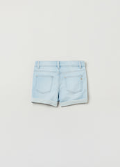 Ovs Denim Shorts With Five Pockets