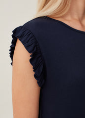 Ovs Sleeveless T-Shirt With Frills