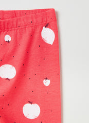 Ovs Jersey Leggings With Print