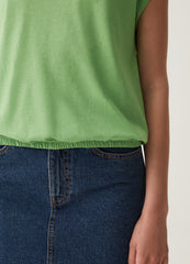 Ovs Cotton T-Shirt With Kimono Sleeves