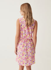 Ovs Short Sleeveless Patterned Dress