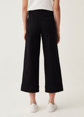 Ovs Wide-Leg Culotte Jeans