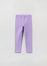 Ovs Treggings In Stretch Cotton With Print