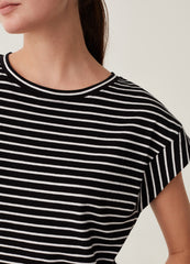 Ovs T-Shirt With Kimono Sleeves And All-Over Print