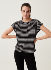 Ovs T-Shirt With Kimono Sleeves And All-Over Print