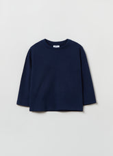 Ovs Long-Sleeved T-Shirt In Cotton