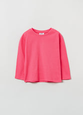 Ovs Long-Sleeved T-Shirt In Cotton