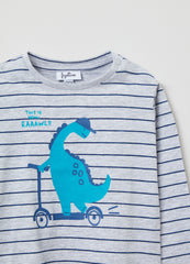 Ovs Long-Sleeved T-Shirt With Print