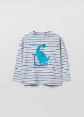 Ovs Long-Sleeved T-Shirt With Print