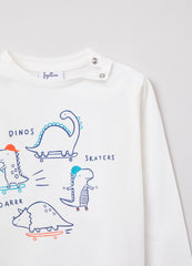 Ovs Long-Sleeved T-Shirt With Print