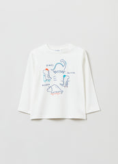 Ovs Long-Sleeved T-Shirt With Print