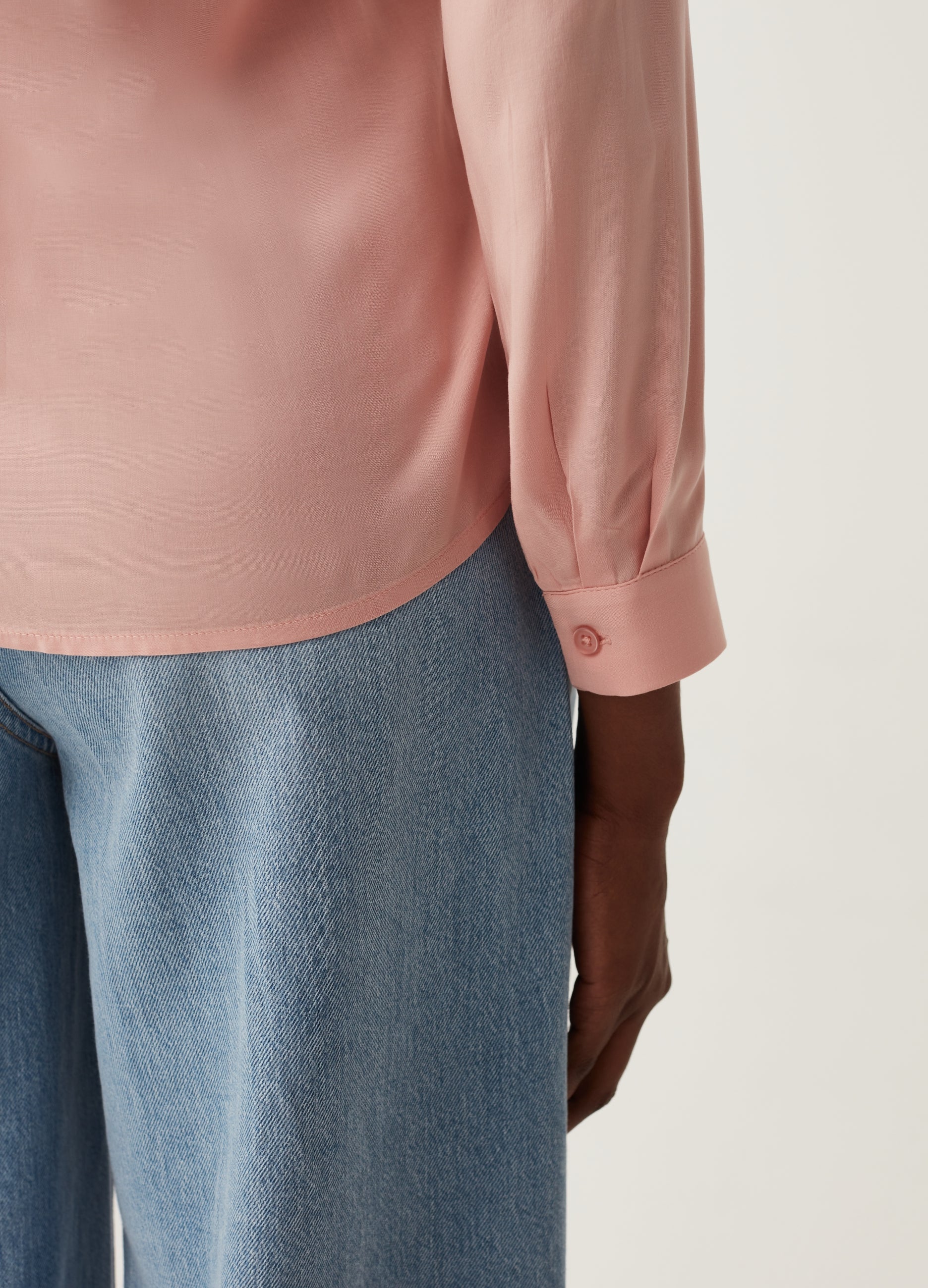 Ovs Viscose Blouse With Dart Ovs Viscose Blouse With Dart