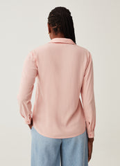Ovs Viscose Blouse With Dart