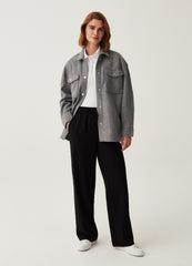 Ovs Stretch Joggers With Drawstring