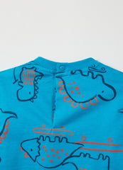 Ovs Fleece Jogging Set With Print