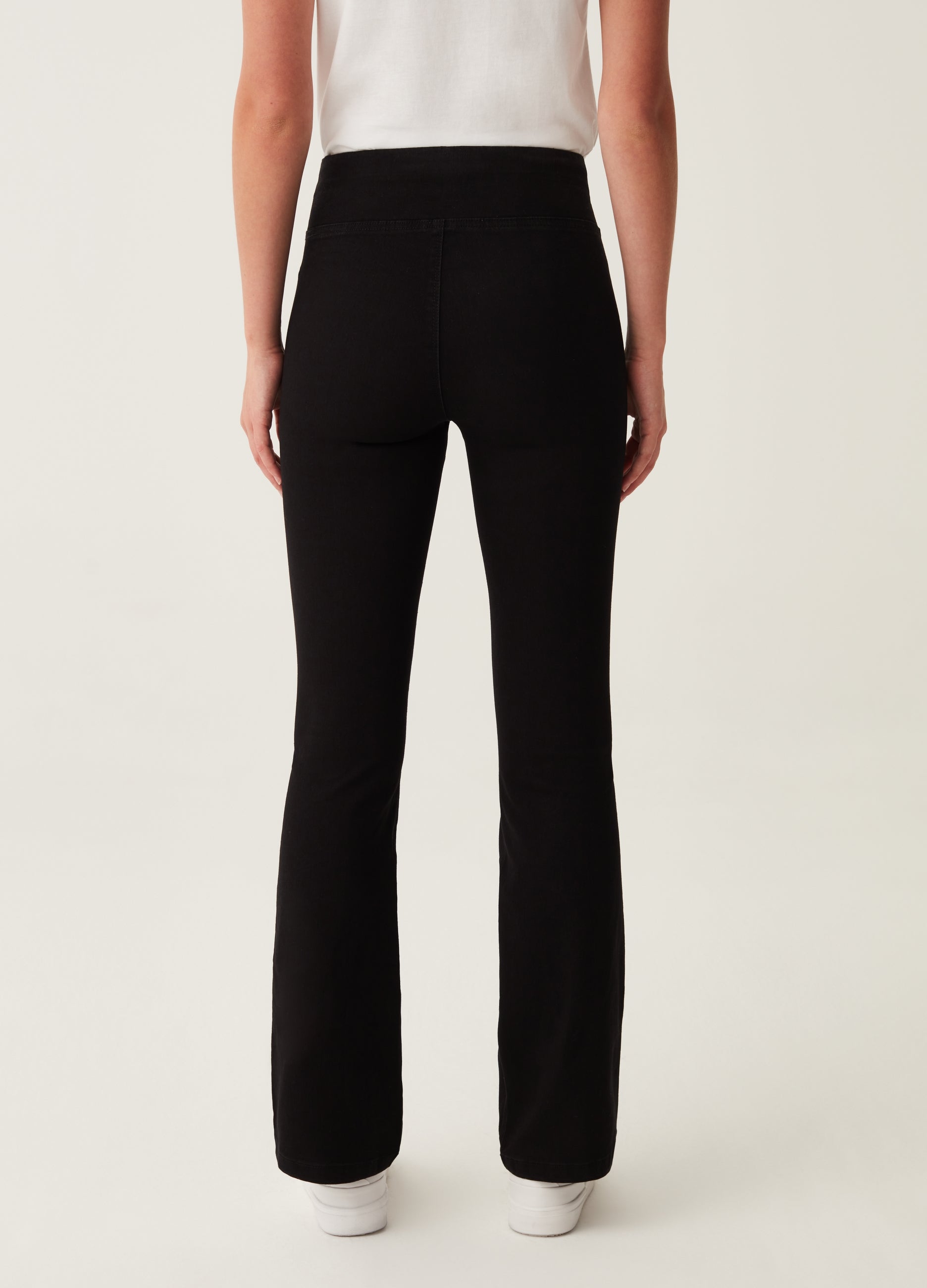 Ovs High-Rise Flare-Fit Jeggings Ovs High-Rise Flare-Fit Jeggings