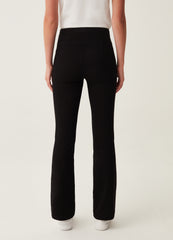 Ovs High-Rise Flare-Fit Jeggings