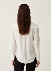 Ovs Shirt In Viscose With Pocket