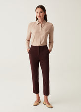 Ovs Shirt In Viscose With Pocket