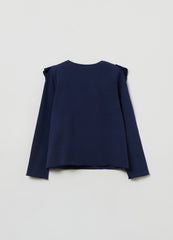Ovs Long-Sleeved T-Shirt With Flounce