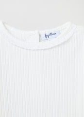 Ovs Pointelle T-Shirt With Long Sleeves