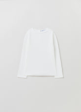 Ovs Pointelle T-Shirt With Long Sleeves