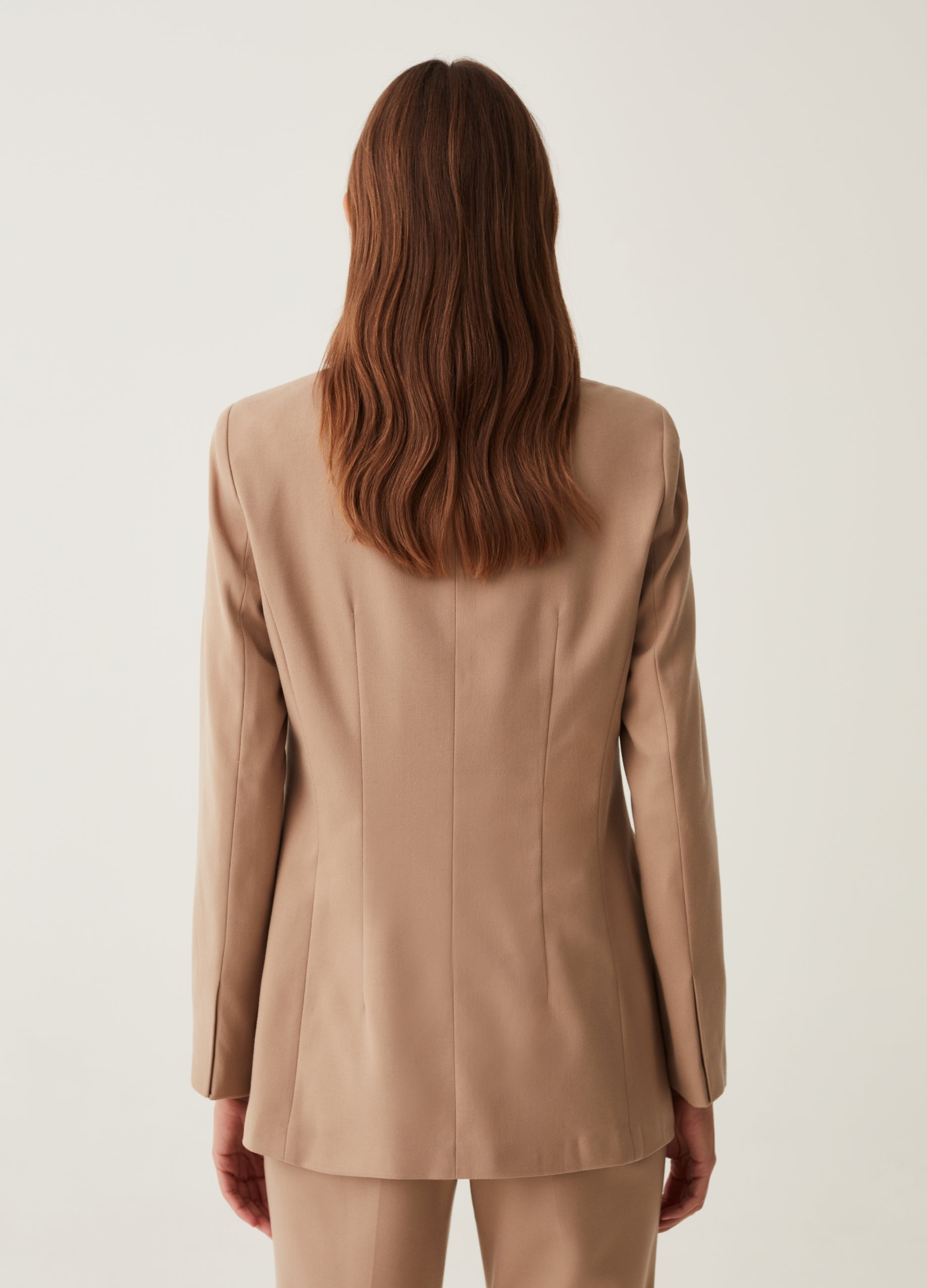 Ovs Solid Colour Single-Breasted Blazer Ovs Solid Colour Single-Breasted Blazer