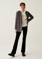 Ovs Hoodie With Embroidery