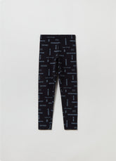 Ovs Printed Stretch Cotton Leggings