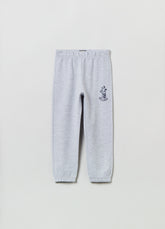 Ovs Fleece Joggers With Print