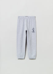 Ovs Fleece Joggers With Print