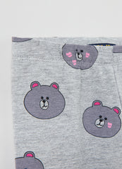 Ovs Printed Stretch Cotton Leggings