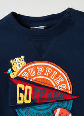 Ovs Long-Sleeved T-Shirt With Patch