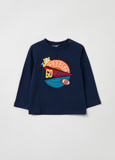 Ovs Long-Sleeved T-Shirt With Patch