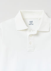 Ovs Long-Sleeved Cotton Polo Shirt