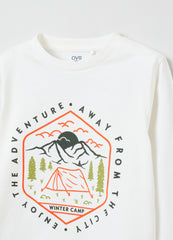 Ovs Long-Sleeved T-Shirt With Print