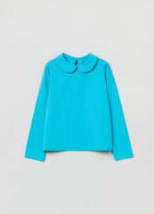 Ovs Long-Sleeved T-Shirt With Collar