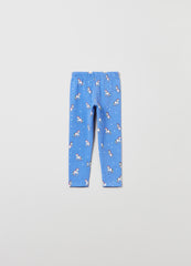 Ovs Printed Stretch Cotton Leggings